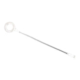 Maxbell LED USB Circular Light Flexible Gooseneck Reading Lamp, Adjustable Angle White