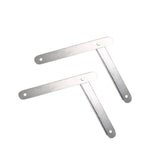 Maxbell 2x Folding Step Ladder Hinge Attachment Stepladders Tie Rod Replacement Kit White