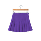 Maxbell Pleated Skirt Activewear Athletic Skorts High Waisted Deep Purple S