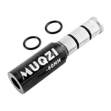 Maxbell Road Bicycle Handlebar Riser Adapter 28.6mm Mountain Bike Fork Stem Extender Black 123x60mm