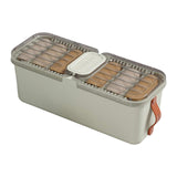 Maxbell Closet Clothes Organizer Drawer Storage Box for Socks Clothing Ties Light Coffee