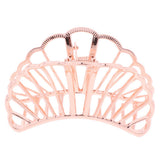 Max Vintage Metal Hair Claw Clip Women Hair Jaw Clips for Thick Hair Rose Gold