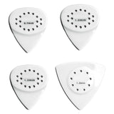 Maxbell 4 Pieces Guitar Pick Plectrums Thumb Finger Picks Lasting Durable for Parts