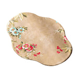 Maxbell Tea Ceremony Placemat Elegant Tablemat for Tea Ceremony Station Flower