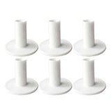 Maxbell 6pcs Rubber Golf Driving Range Practice Tee Holder Tees Divot Tool 38mm