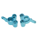 Max 166012 06045 Rear Steering Hub Carrier L/R for 1/10 HSP 94166 RC Cars Blue