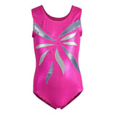 Maxbell Girl's Gymnastics Leotards Sleeveless Ballet Dance Athletic Bodysuit 6(5-6Y)