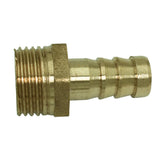 Maxbell 1x Brass Barbed Hose Fitting Connector Adapter with Male Pipe 12mm Barb Dia