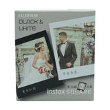 Maxbell 30 Sheets Black+White Edge Photo Paper For Fujifilm Instax SQUARE SQ20 SQ10