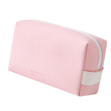 Maxbell Woman Organizer Case PU Leather Portable Storage Pouch Wash Bag Pink