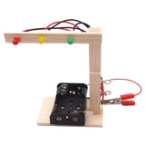 Max Maxb Kids Science Experiment DIY Traffic Light Assembly Educational Smart Toy