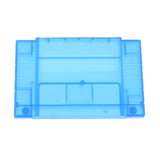 Maxbell Video Game Cassette Cover for Super Nintendo Entertainment System Light Blue