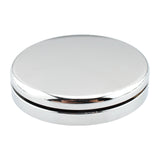 Maxbell Motorcycle Fork Lock Cover for Harley Road King Models Replacement Argent