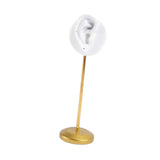 Maxbell Resin Ear Stud Holder Hanger Ear Model Durable for Home Salon Tabletop Left