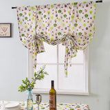 Max Star Design Short Roman Door Window Curtain Sheer Voile Forest Fairy - Aladdin Shoppers