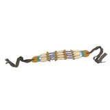 Maxbell Bohemian Necklace with Multi Colored Beads Tribal Style Wooden Beaded Choker B
