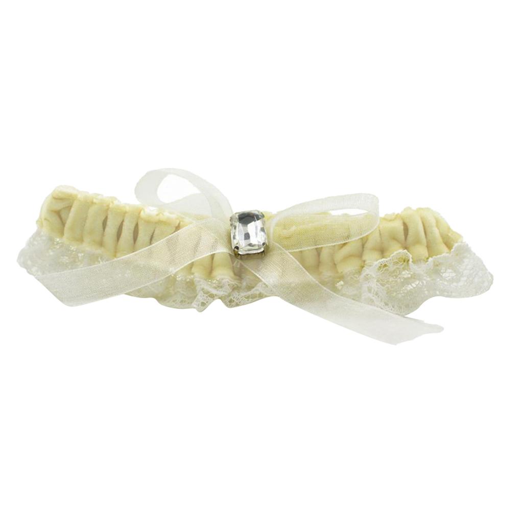 Maxbell 1 Piece Womens Lace Flower Leg Garter Belt Rings