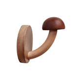 Maxbell Wall Hook Cute Wooden Coat Hooks for Entryway Hanging Coats Hats Bags Towels Brown