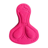 Maxbell Cycling Shorts Pad Breathable Bike Seat Cushion for Bicycle Road Bike Sports Rose Red