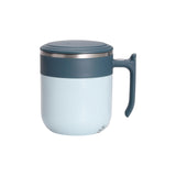 Maxbell Electric Protein Shaker Bottle Electric Mixing Cup for Other Beverage Coffee blue