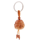 Max Wooden Carving Car/Bag/Purse Key Ring Lucky Pendant Key Chain 9