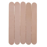 Maxbell 5Pcs Vegetable Tanned Leather Strap Cowhide Leather Strip 11.9Inch Long