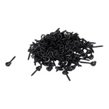 Max 50x Boilie Bait Screw Fishing Bait Ring Swivel Carp Fishing Terminal Tackle