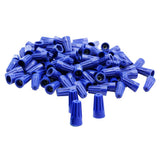 Max Maxb 100 Pieces Electrical Wire Connector Twist-On Easy Screw On Type Caps Blue
