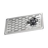 Maxbell Glass Rinser with Drip Tray Sink Accessories for Kitchen primary color