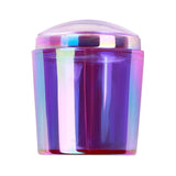 Maxbell Professional Nail Art Stamper Head Silicone for Manicure 4x3.5cm  Purple