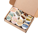 Maxbell Deluxe Rock and Mineral Collection Discovery Treasure for Ages 4 + Decors style C