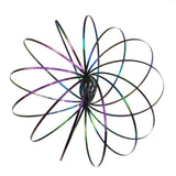 Maxbell 3D Spinner Dynamic Arm Motion Flow Rings Magic Toy Funny Multicolored