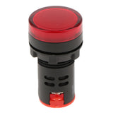 Max 12V LED Indicator Signal Control Indicator Light Control Panel 22mm Red