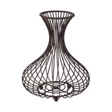 Maxbell Cork Container Table Cork Container Iron Basket for Decoration