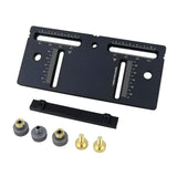Maxbell Jig Adjustable Woodworking Tool Cabinet Hardware Jig Measuring Punch Locators