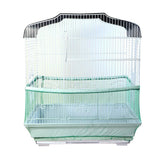 Maxbell Bird Cage Net Cover Mesh Bird Seed Catcher Guard Net Cover Clothing M Green