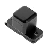 Maxbell Billiard Cue Chalk Case Holder Chalks Carrier Metal Box with Clip Black
