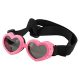 Maxbell Dog Goggles Wind Protection Cat Glasses Waterproof Small Dog Sunglasses Pink