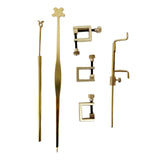 Maxbell Violin Sound Tool Kit Setter Copper Retriever Clip Edge Clamps Accs