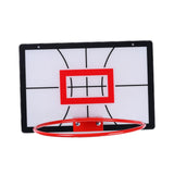 Maxbell Portable Kids Basketball Hoop with Backboard Office Youth Bedroom Outside  Hoop 32cm