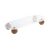 Maxbell Decorative Tray Vanity Tray Multipurpose Home Decor Ornaments Style B