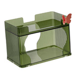 Maxbell Cup Storage Rack Elegant Waterproof Durable for Lipstick Kitchen Green