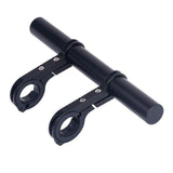 Maxbell Bike Handlebar Extension Bar Bracket Holder Extender Mount Black 20cm