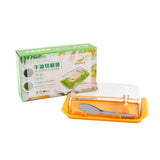 Maxbell Butter Dish with Lid Removeable Airtight for Countertop Home Cutting Food