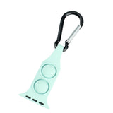 Maxbell Nurse Carabiner Silicone Band Strap Fits for iWatch Light Green 42 44mm