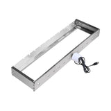 Maxbell Automatic Rotary Frame Accessories Adjustable Width Barbecue Rack for BBQ 50cm