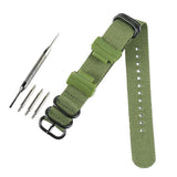Max Multi Color Watch Band Wrist Watch Strap Link Connector 14mm Solider Green