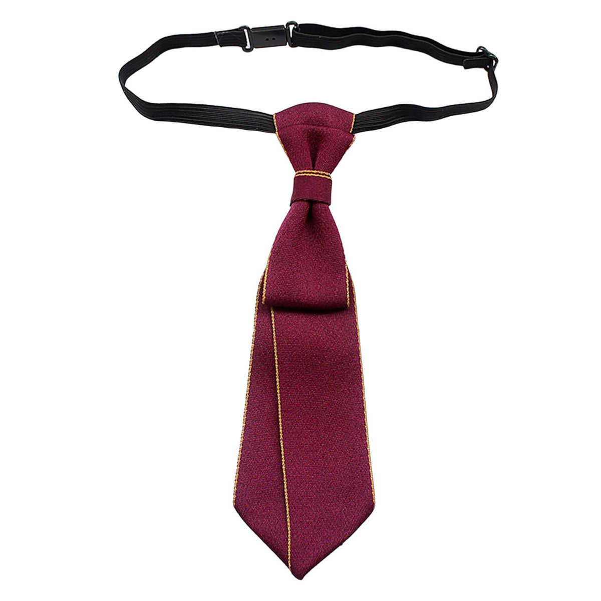 Maxbell Men Necktie Women Pre Tied Necktie Pretied Ties for Party Carnivals Concerts Red Sharp Corner