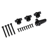 Max Aluminum Front and Rear 4 Link Mount for Traxxas Trx-4 RC Car Parts Black