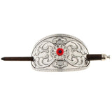 Maxbell Handmade Carved Wooden Hair Clip With Stick 12